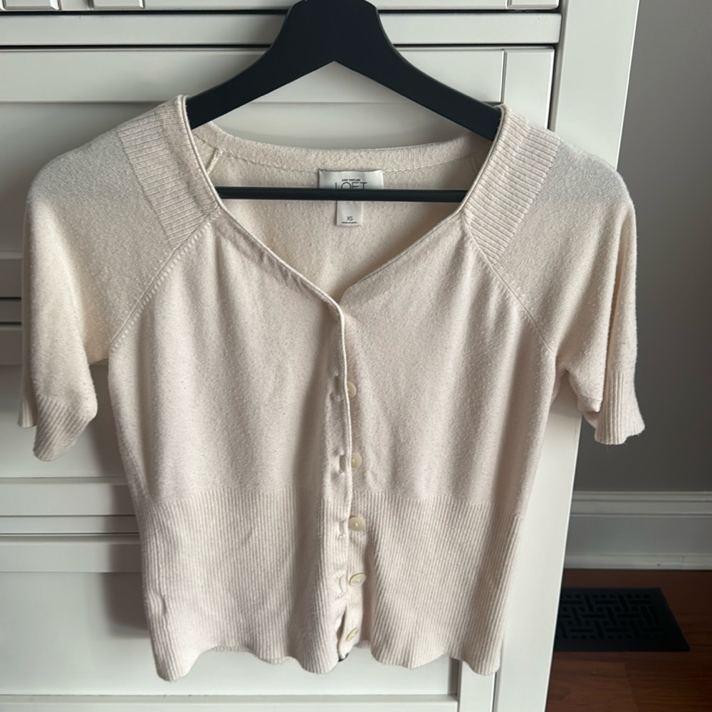 Cream sweater